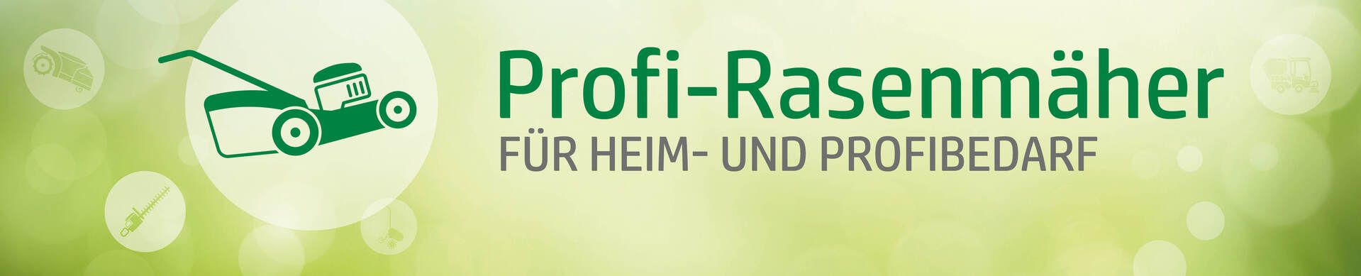 Profi-Rasenmäher