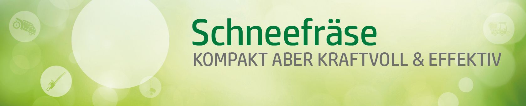 Schneefräsen