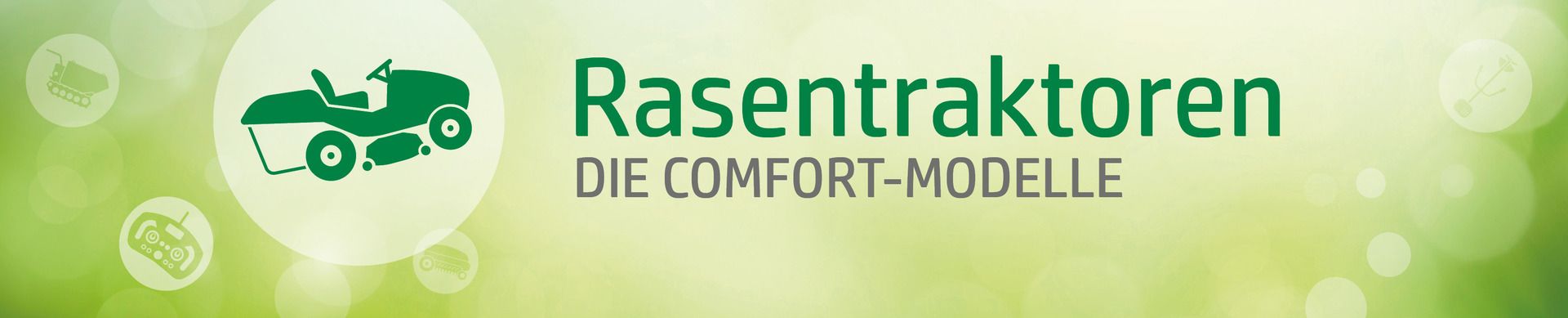 Rasentraktoren-Comfort