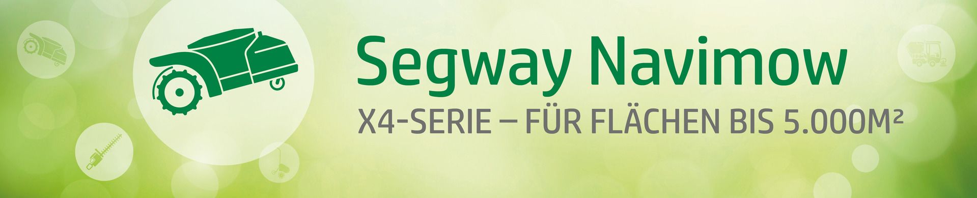 Segway Robotermäher X4-Serie
