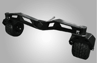 Pendelachse inkl. Bereifung