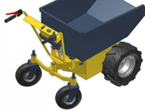 Pendelachse Herkules eDumper