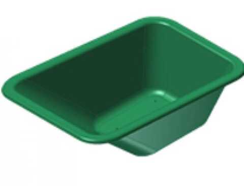 Mulde Kunststoff Grün 170l